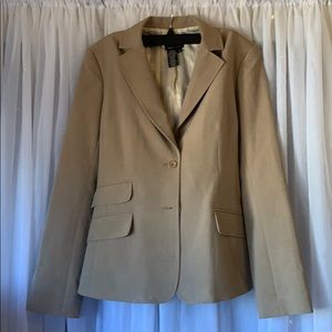 **SOLD** BCBG MAXAZRIA KHAKI BLAZER - Sz. 6